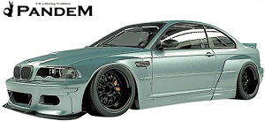 yM'szE46 BMW M3 N[y (2000y-2006y) PANDEM tgtF_[(Б20mmCh) 3V[Y FRP TRAs pf GA Pbgoj[ Poj ChtF_[ I[o[tF_[