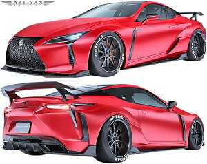 yM'szNTX LC500 (2017.3-) ARTISAN SPIRITS BLACK LABEL GT GA 3PLbg (F+S+R)^^FRP tGA GALbg A[eBVXsbc A[eBV A[eV ubNxGT LEXUS LC