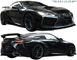 yM'szNTX LC500 (2017.3-) ARTISAN SPIRITS BLACK LABEL GT GA 4PLbg (F+S+R+GTF)^^CARBON J[{ tGA GALbg A[eBVXsbc A[eBV A[eV ubN