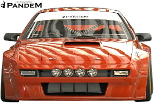 【M's】マツダ RX-7 FC3S (後期) PANDEM フロントバンパー パンデム FRP 未塗装 エアロ バンパー カスタム MAZDA RX7 セブン 旧車 ロータリーエンジン ロケバニ ロケットバニー