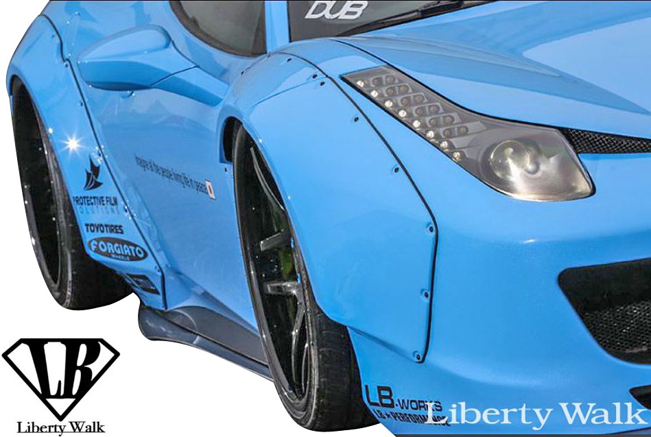 楽天市場】【M's】フェラーリ 458イタリア (2009y-2015y) Liberty Walk 