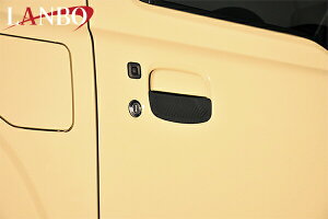 【M's】 スズキ JB64 JB74 ジムニー ジムニーシエラ (H30/7-) LANBO ドアハンドルプロテクター カーボン調 DUP12 ランボ 社外品 SUZUKI JIMNY SIERRA 64ジムニー 74ジムニー carbon キズ防止 プロテクター ドア