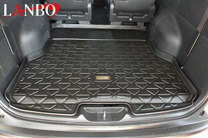 【M's】ホンダ ステップワゴン AIR SPADA RP6 RP7 RP8 LANBO 3DラゲッジマットLM161 HONDA STEP WGN エアー スパーダ エラストマー(TPE) ランボ 社外品 汚れ防止 丸洗いOK トランクマット マット 車内 内装