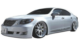 【M's】LEXUS 40 LS 前期(H18.9-H21.10)フロント バンパー AIMGAIN エイムゲイン エアロ レクサス 460 460L 600h 600hL 純VIP FRONT BUMPER