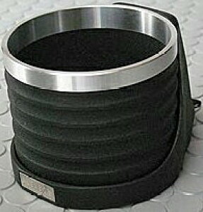 【M's】レクサス CT200h ZWA10 ALCABO ドリンクホルダー ブラック/リング カップ タイプ AL-T104BS アルカボ アルダックス LEXUS 黒 BLACK 右/左ハンドル車 インパネ対応(運転席専用)社外 新品