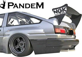 【M's】トヨタ AE86 カローラレビン 後期 PANDEM リアフェンダー 左右／／ハチロク パンデム FRP製 エアロ ワイドフェンダー オーバーフェンダー リヤフェンダー カスタム TOYOTA COROLLA LEVIN 86レビン ロケットバニー ロケバニ 峠 ドリフト