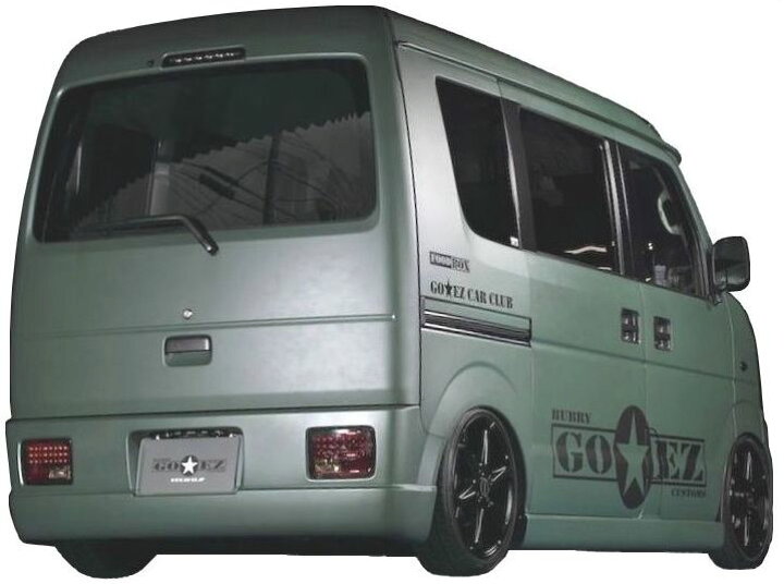 楽天市場 M S スズキ エブリイ バン Da64v Go Ez Bubry エアロ リア バンパー スポイラー Lb パフォーマンス Suzuki Every エブリィ リヤ R リバティウォーク エムズパーツshop 楽天市場店