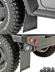【M's】スズキ JB74 ジムニーシエラ (2018.7-) DAMD マッドフラップ for SIERRA//ダムド リトルD 74ジムニー 74シエラ 74JIMNY 新型 現行型 JIMNY SIERRA シエラ 社外品 泥除け