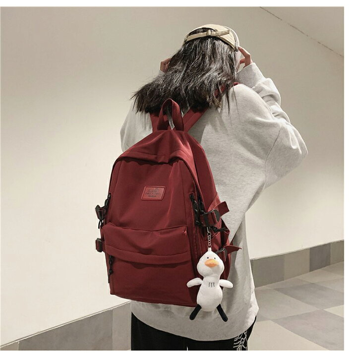楽天市場 24h限定全品500円クーポン配布中 50回利用 送料無料 リュック 通学 女子 かわいい 韓国 リュックサック 大容量 高校生 バックパック Al 軽量 女の子 中学生 大きめ おもしろ ジュニア 遠足 ベージュ 黒 白 軽量 撥水 上下 層 可愛い おしゃれ 新学期 ノート