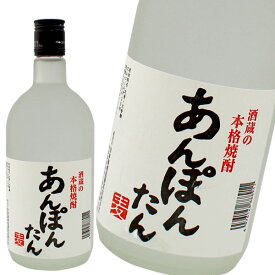 【レビュー特典付】 焼酎 麦麦焼酎 あんぽんたん 720ml×6本 日本海酒造 島根