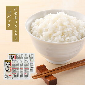 JA頓原 特栽仁多米パックごはん 150g×12