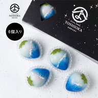 【夏限定】 サマールビーのいちごDAIFUKU 6個入 吉岡製菓 ラムネあん いちご大福 フルーツ大福 青い大福 …