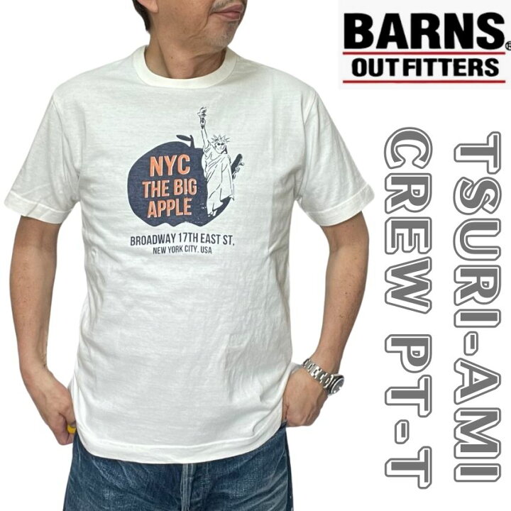 楽天市場】【 BARNS 】 バーンズ アウトフィッターズ 23180 吊編み S/S 
