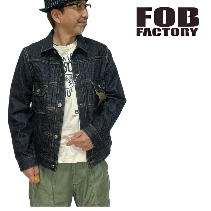 楽天市場】【 FOB 】 FOBファクトリー F2378 G-3 セルヴィッチ デニム 