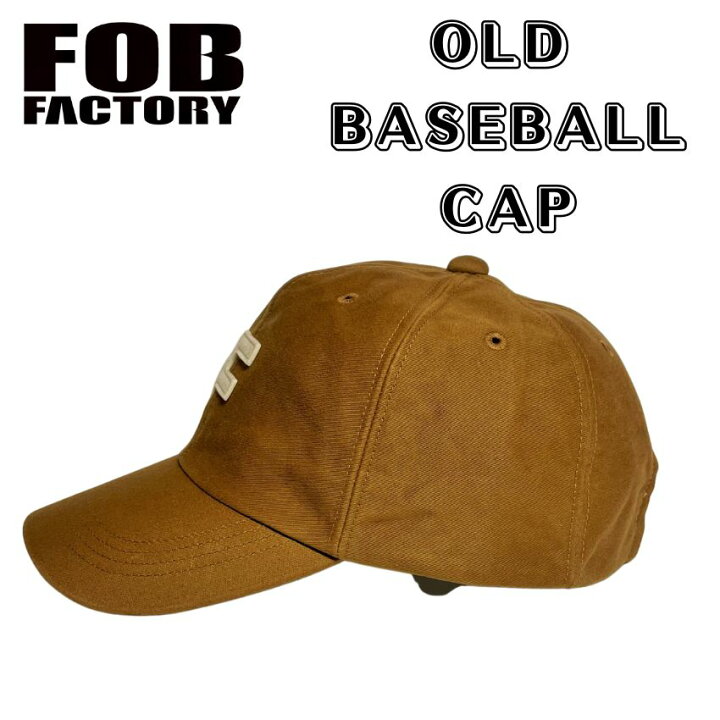 楽天市場】【 FOBファクトリー】OLD BASEBALL CAP F 926 ベースボール 