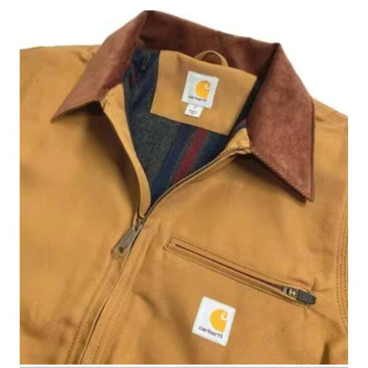 楽天市場】【 Carhartt 】 DUCK DETROIT JACKET BLANKET LINED J001 