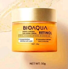 レチノール BIOAQUA 6X GENTLE-A RETINAL ANTI AGING CREAM 50g 潤燥 エッセンス 導入 美容液 トーンアップ ハリ ツヤ 透明肌 全肌質 トラベル スタート お試し アジアンコスメ コスメ 化粧品 スキンケア スキンクリーム