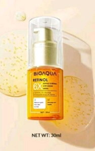 `m[ BIOAQUA 6X GENTLE-A RETINAL ANTI AGING SERUM 30ml  GbZX  et g[Abv n c  S gx X^[g  AWARX RX ϕi XLPA X