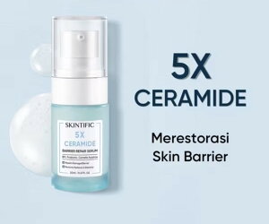�u �T���L���[ �N�[�|�� 5% OFF !�v Skintific 5X Ceramide Barrier Serum 20ml �X�L���e�B�t�B�b�N �j�L�r �A�N�l ���r�� �V�~ �� �z���C�g�j���O �g�[���A�b�v �n�� �c�� ���� �A�W�A���R�X�� �R�X�� �X�L