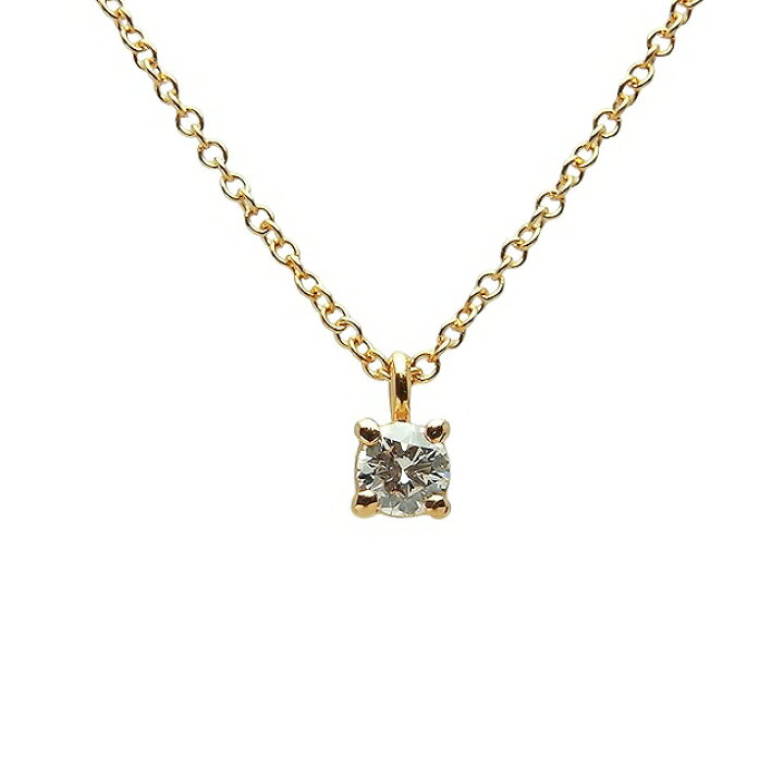 楽天市場】ティファニー(Tiffany&Co.)ソリティアネックレス750 1.7g  