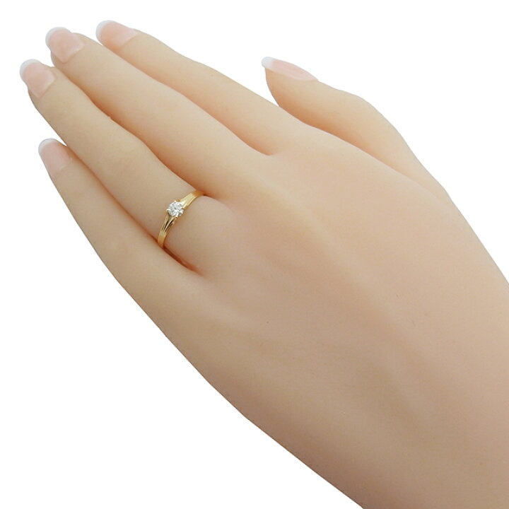 楽天市場】アーカー(AHKAH)フィルージュリング(ダイヤ1P)K18 0.180ct 