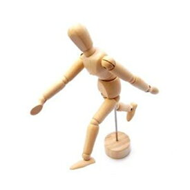 デッサン人形 ミニミニ 約11.4cm 【デッサン人形】【モデル人形】【木製】