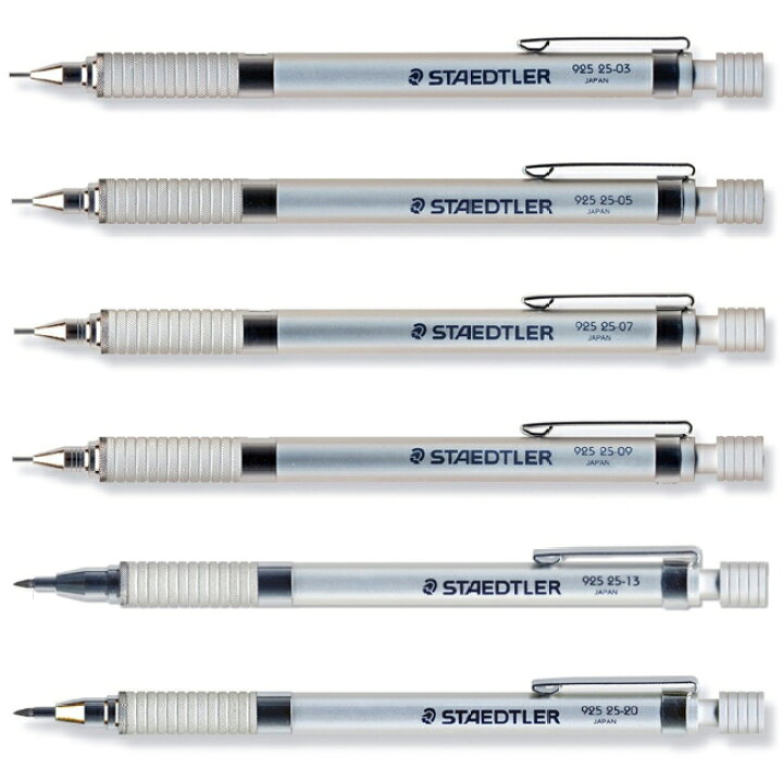 ランキング22 ステッドラー シルバーシリーズ 製図用シャープペンシル 925 25 05 0 5mm Discoversvg Com