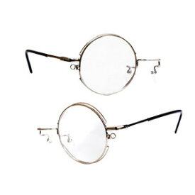 コアデ コスプレサポート　モノクル・2（銀）（右／左）【コスプレ用小物】【メガネ】【眼鏡】【めがね】【ハロウィン】