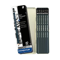 【メール便可】【STAEDTLER/ステッドラー】100B-G6 描画用高級鉛筆 マルス ルモグラフ ブラック 6本セッ…