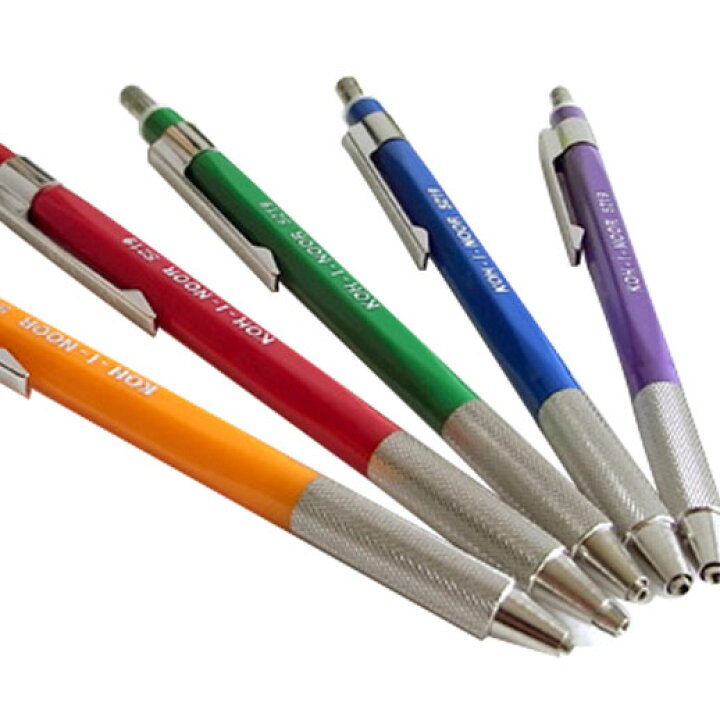 楽天市場 シャーペン メール便可 コヒノール 2mm芯ホルダー 5219 コヒノール Koh I Noor 芯ホルダー 2mm シャープペンシル メタルグリップ 輸入文具 エンオーク