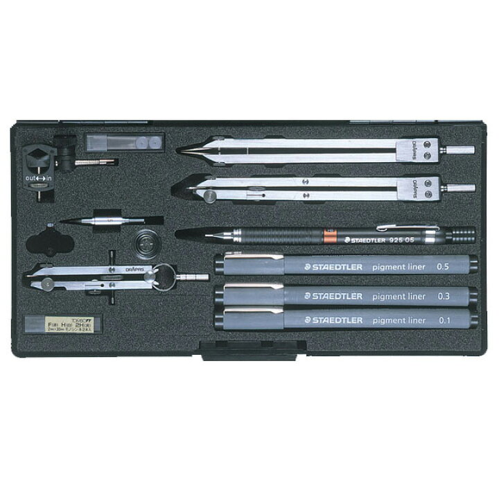 楽天市場】【ドラパス独式製図器セット】独式9本組 16品 製図器セット  