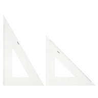 【送料無料】ドラパス 三角定規 目盛付き 3mm厚 60cm 13137 【三角定規】