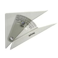 勾配定規　【メール便発送可能 】ドラパス 自在勾配定規 20cm （13-904）勾配三角定規/勾配定規/建築士試…