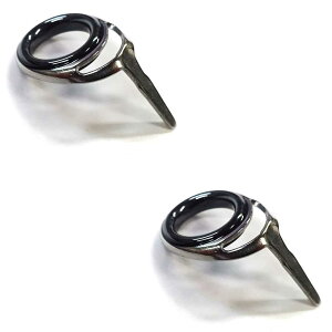 2個 ガイド フジ P-KTSG-7 シングルフット PE糸がらみ軽減 ロッドビルディング SICステン 雷魚 バス