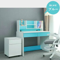 楽天市場】かわいい 学習机（カラーブルー）（インテリア・寝具・収納 