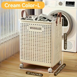 大容量折りたたみ式洗濯かご洗濯かご 折り畳み式 洗濯物入れ ランドリーバッグ 洗濯カゴ 軽量 大容量 持ち運び便利 洗濯用品 コンパクト収納 洗濯物整理 折りたたみ収納 省スペース