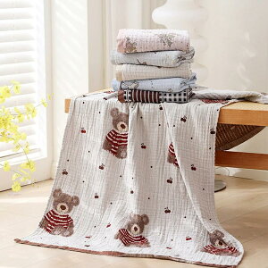送料無料 ガーゼ 大判 バスタオル 14スタイル おくるみ ガーゼタオル ブランケット 掛け布団 お昼寝ケット 大人 子供用 肌触り 柔らか 通気性 出産祝い 入園祝い インスタ映え シングル コッ