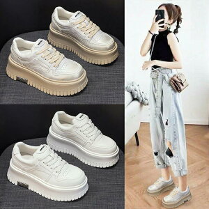 厚底 スニーカー レディース ローカット 厚手 白 ストリートコーデ 秋 裏起毛無し スポーツ 韓国 6cm きれいめ 靴 おしゃれ 細身 スニー