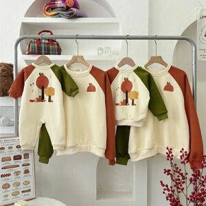 親子 ペアルック 赤ちゃん トレーナー パーカー 春 秋 トップス ゆったり ママ 親子 女の子 冬 ペアルック 親子 ブランド 長袖 t パパ