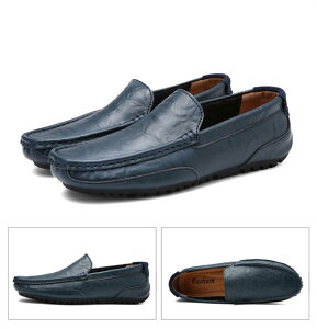メンズ デッキシューズ ドライビングシューズ ビジネスシューズ ローファー モカシン 本革 カジュアル 滑りにくい 幅広 軽量 抗菌 消臭 おしゃれ デッキシューズ 幅広 おしゃれ