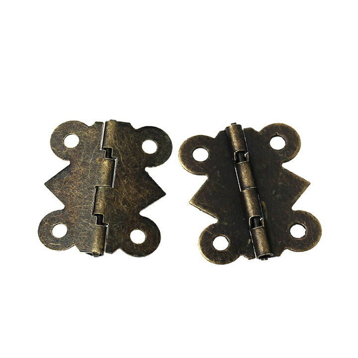 楽天市場】ヒンジ(蝶番) ブロンズトーン25×20mm（2個）/ 丁番 扉 
