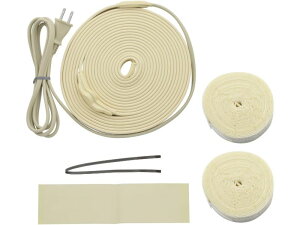 【カクダイ/GAONA/ガオナ】これカモ 凍結防止ヒーター 4m サーモスタットつき (水道管の凍結防止 金属管用) GA-KE013