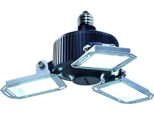 山善(YAMAZEN) LED ガレージライト ペンダントライト 角度調節130度 48W 5000lm 6500K 屋内用 省エネ 取付簡単 工事不要 車庫 倉庫 作業灯 LEDライト 専用三脚スタンド取付可(別売) GL3-0500