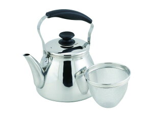 パール金属 モルティ ステンレス製広口ケットル3.0L(茶こしアミ付) HB−5643