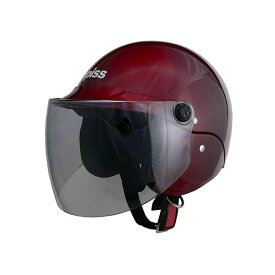 リード工業(LEAD) AP-603 セミジェットヘルメット キャンディーレッド /フリー(57~60cm未満)