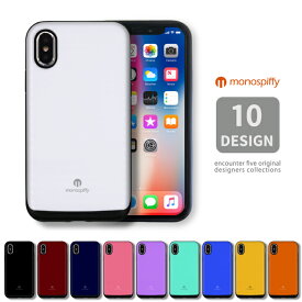 【 monospiffy 】 iPhoneケース iPhoneSE(第3世代) iPhone11ProMax XS Max XR 8plus 対応ハードケース 送料無料 icカード 収納 バンパー 保護 インスタ映え 流行 トレンド カラー ニュー フェイス カラフル