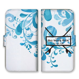 �S�@��Ή� �蒠�^�X�}�z�P�[�X iPhone14 13 Pro Max�Ή� BIG WAVE RIDE �T�[�t�B�� �A���� �g���C�o���� ��i ��l �Y�� �z���C�g �u���[ �O���f�[�V���� �J�[�h�z���_�[�t�� �J�[�h���[ ���� ������