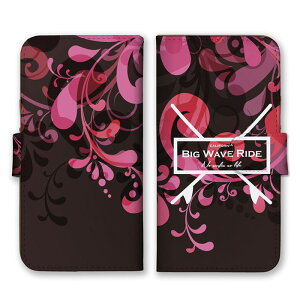 �S�@��Ή� �蒠�^�X�}�z�P�[�X iPhone14 13 Pro Max�Ή� BIG WAVE RIDE �T�[�t�B�� �A���� �g���C�o���� ��i ��l �Y�� �u���b�N �s���N ���b�h �O���f�[�V���� �J�[�h�z���_�[�t�� �J�[�h���[ ���� 