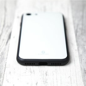 2019新作スマホケーススリムガラス耐衝撃強化ガラスiPhoneケースTPUハードケース光沢カラー赤緑黄色青紫ベージュブラックホワイトモノクロiphone8ケースiPhonexケースiPhone7iPhone6s流行トレンドGLACIAS
