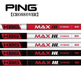 ピン/PING i クロスオーバー アイアン型ユーティリティ スリーブ装着シャフト KBS MAX HL HYBRID